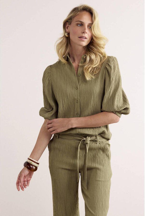 Tramontana blouse groen - Foto 3