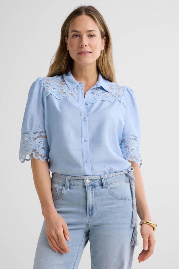Tramontana blouse lichtblauw