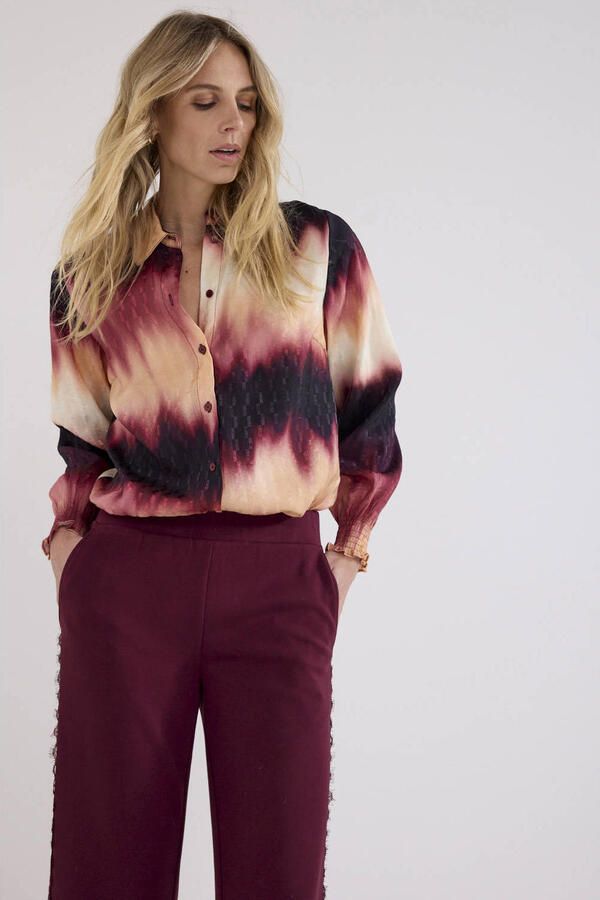 Tramontana blouse met print meerkleurig - Foto 3