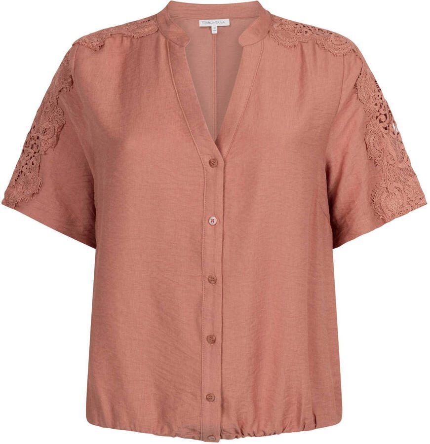 Tramontana blouse oudroze