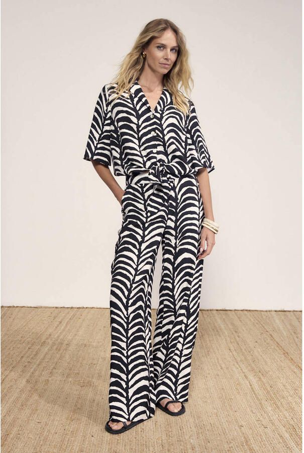 Tramontana blouse zwart
