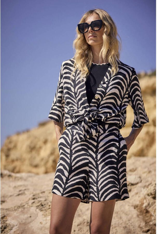 Tramontana blouse zwart - Foto 3
