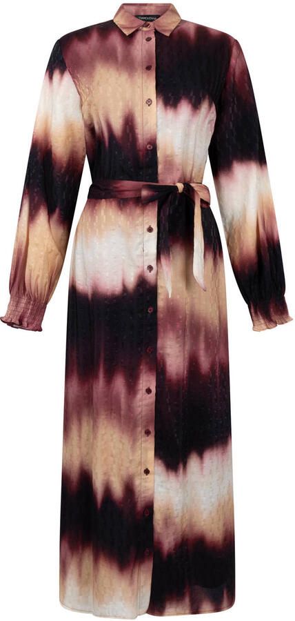 Tramontana blousejurk met print meerkleurig