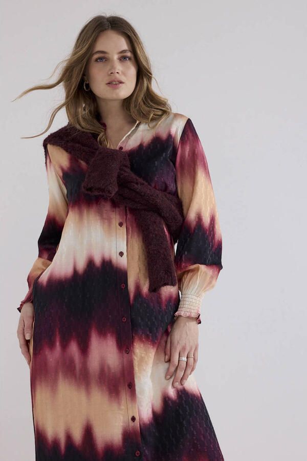 Tramontana blousejurk met print meerkleurig - Foto 3