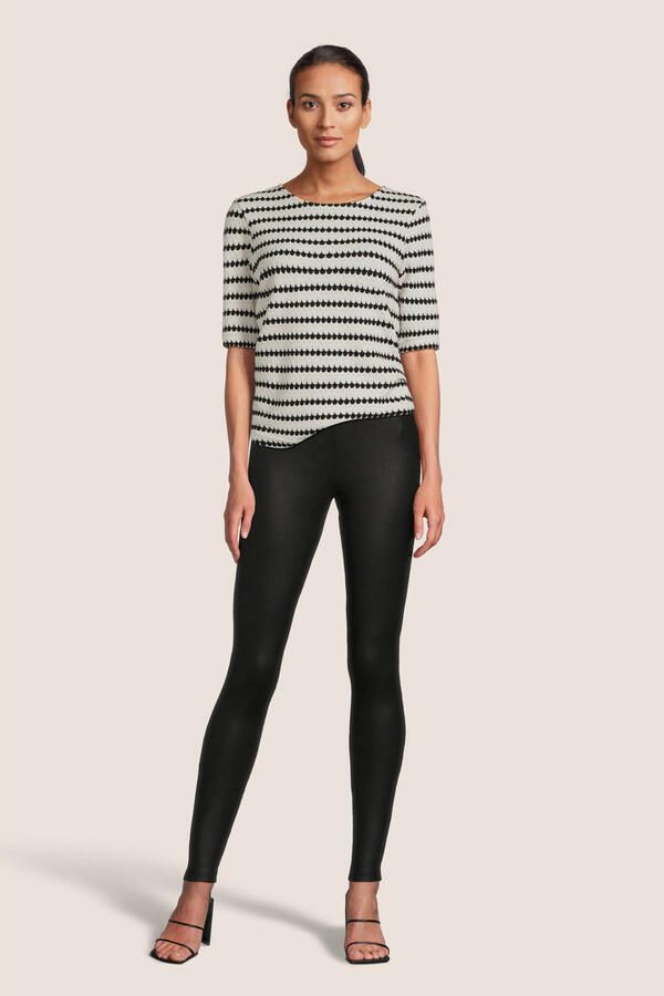 Tramontana coated skinny tregging zwart - Foto 3