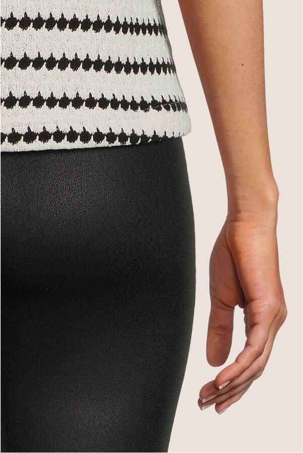 Tramontana coated skinny tregging zwart - Foto 2