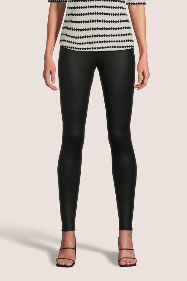 Tramontana coated skinny tregging zwart - Foto 5