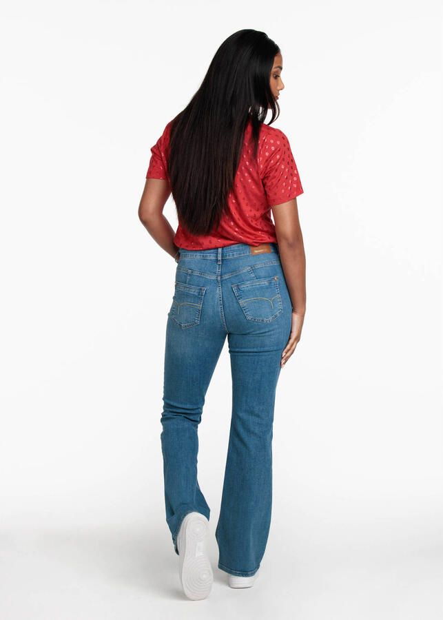 Tramontana flared jeans FLEUR medium blue denim