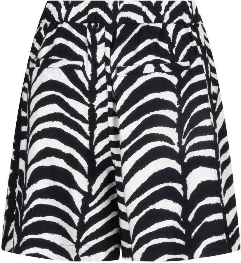 Tramontana high waist casual short zwart - Foto 2