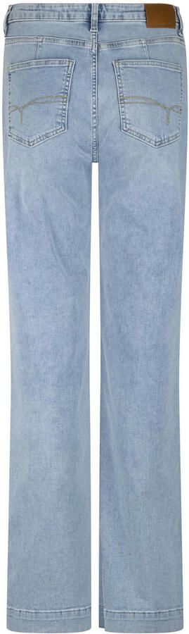 Tramontana high waist straight leg jeans light blue denim - Foto 2