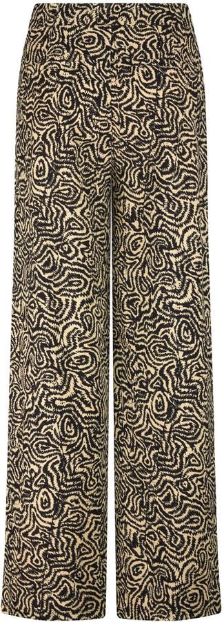 Tramontana straight high waist broek zwart - Foto 3