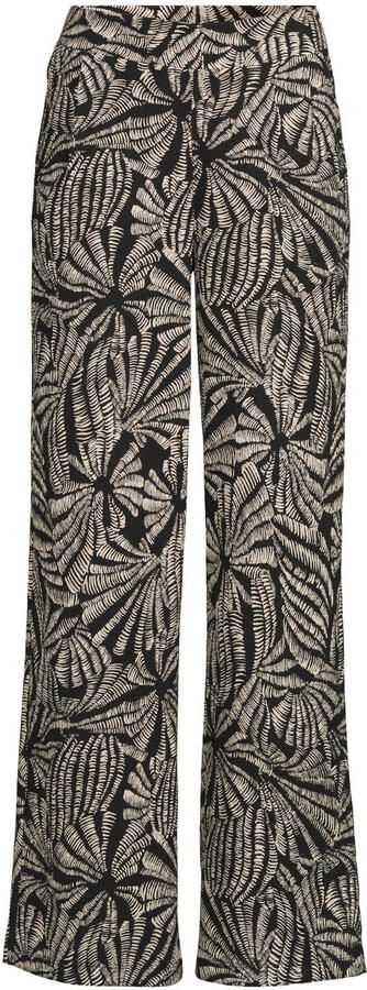 Tramontana straight regular waist casual broek zwart - Foto 3