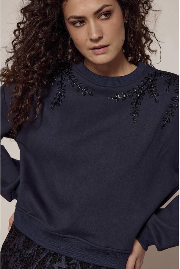 Tramontana sweater donkerblauw