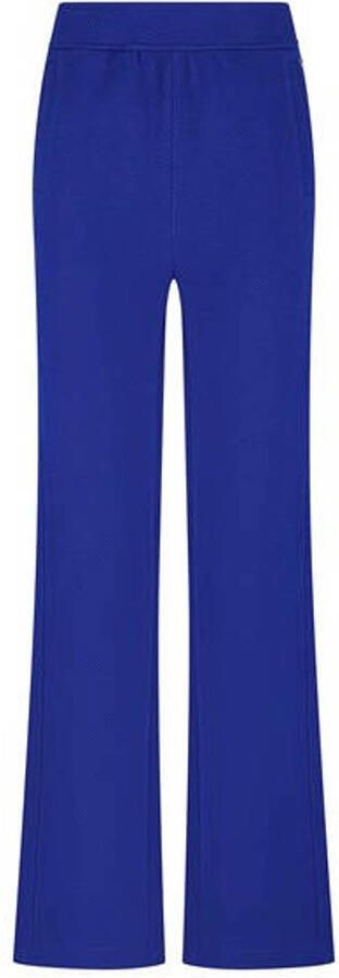 Tramontana wide leg high waist broek blauw