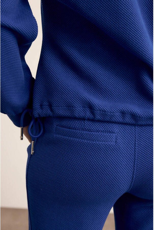 Tramontana wide leg high waist broek blauw - Foto 2