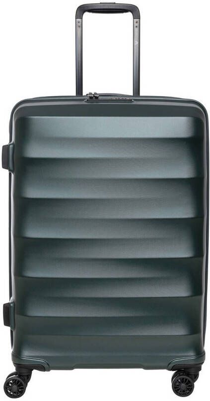 Travelbags trolley The Base Eco 67 cm. donkergroen