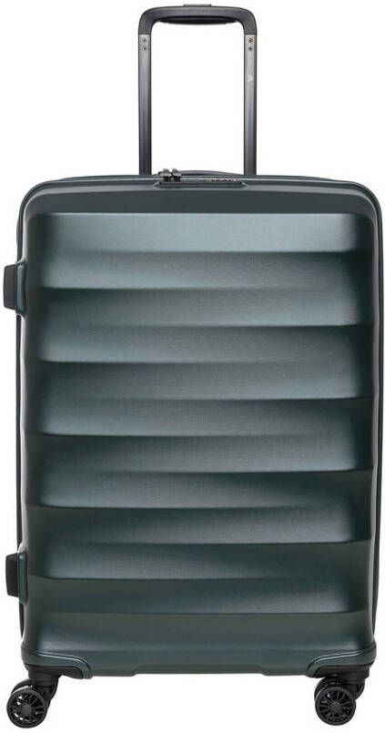 Travelbags trolley The Base 67 cm. donkergroen