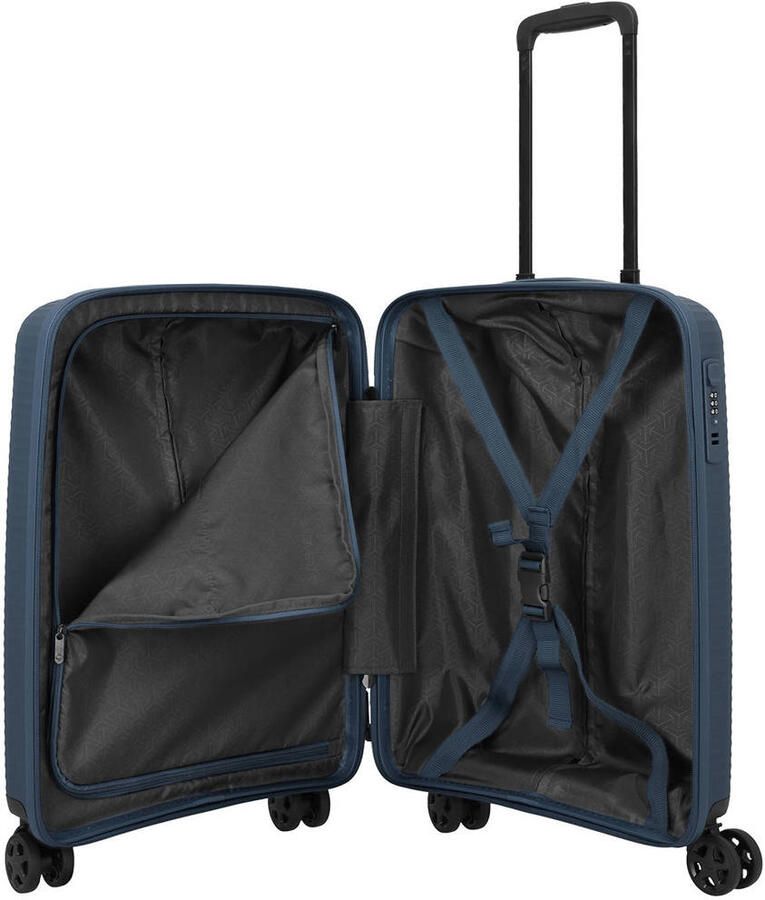 Travelite koffer 55 cm blauw - Foto 2