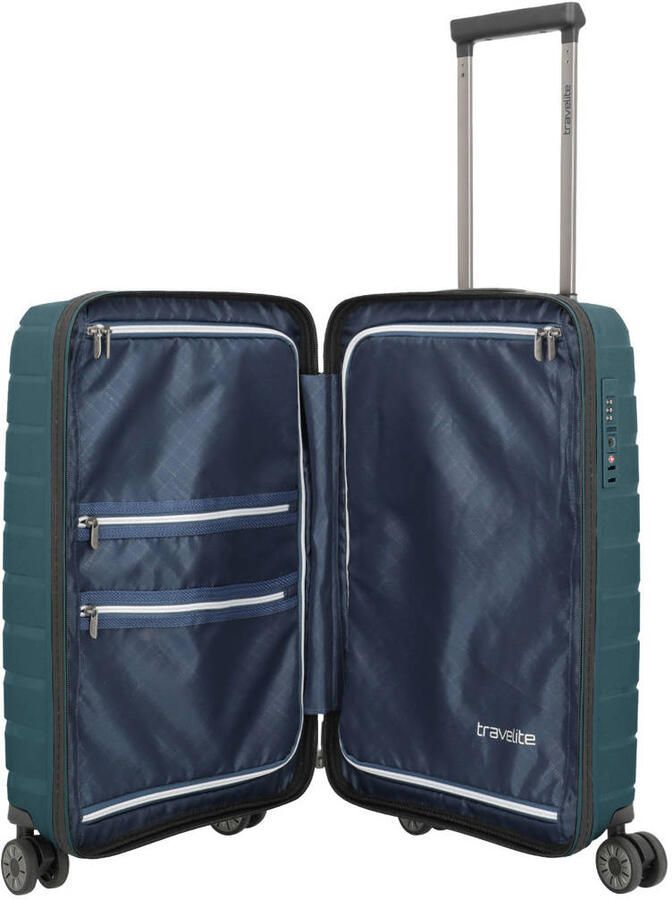 Travelite koffer 55 cm blauw - Foto 2