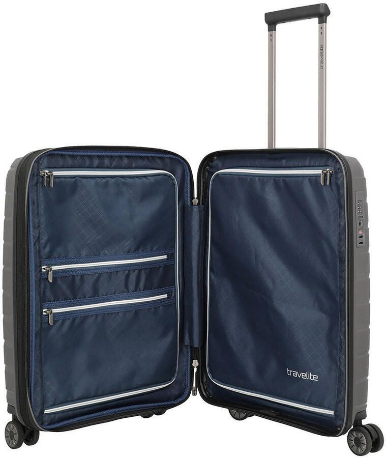 Travelite koffer 55 cm grijs - Foto 2