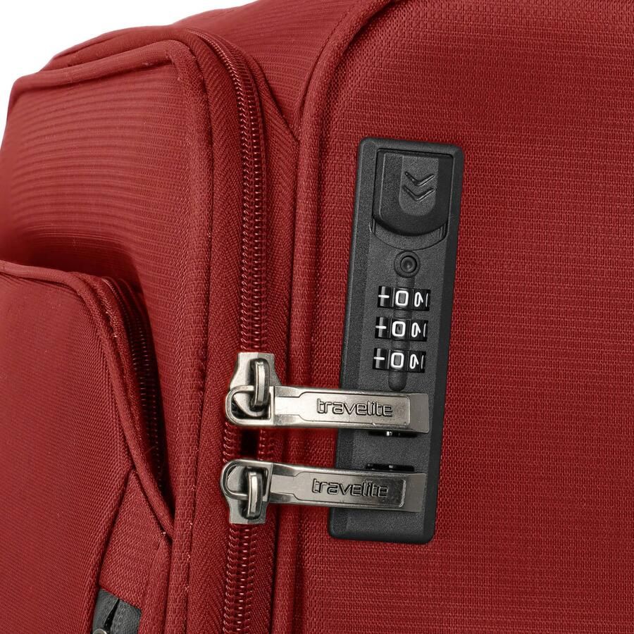 Travelite koffer 55 cm rood - Foto 2