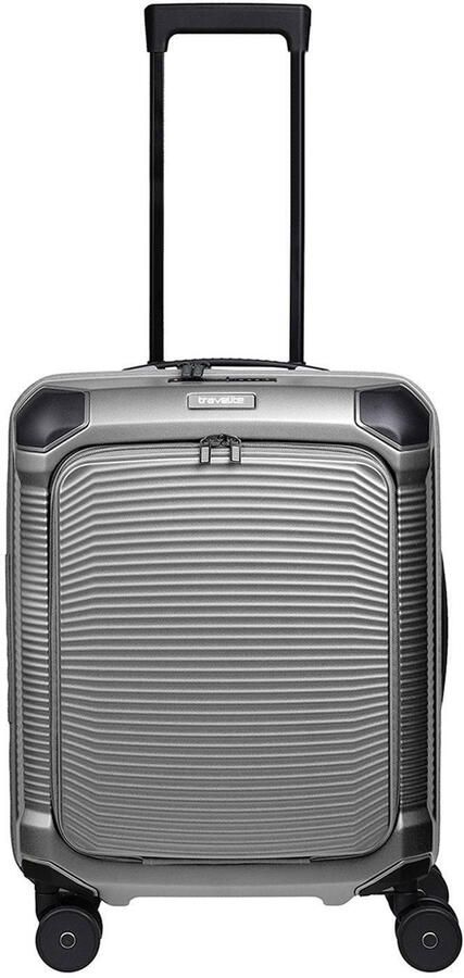 Travelite koffer 55 cm zilverkleurig