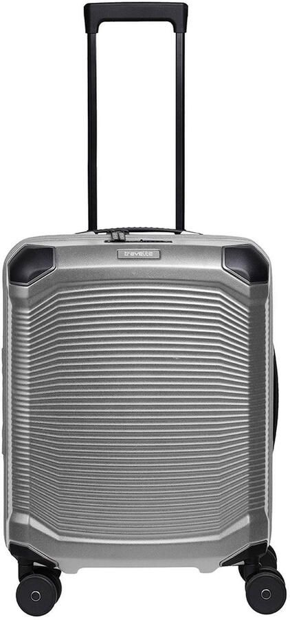 Travelite koffer 55 cm zilverkleurig