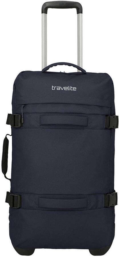 Travelite koffer 63 cm blauw