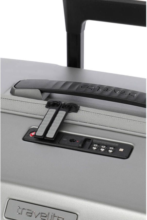 Travelite koffer 67 cm zilverkleurig - Foto 2