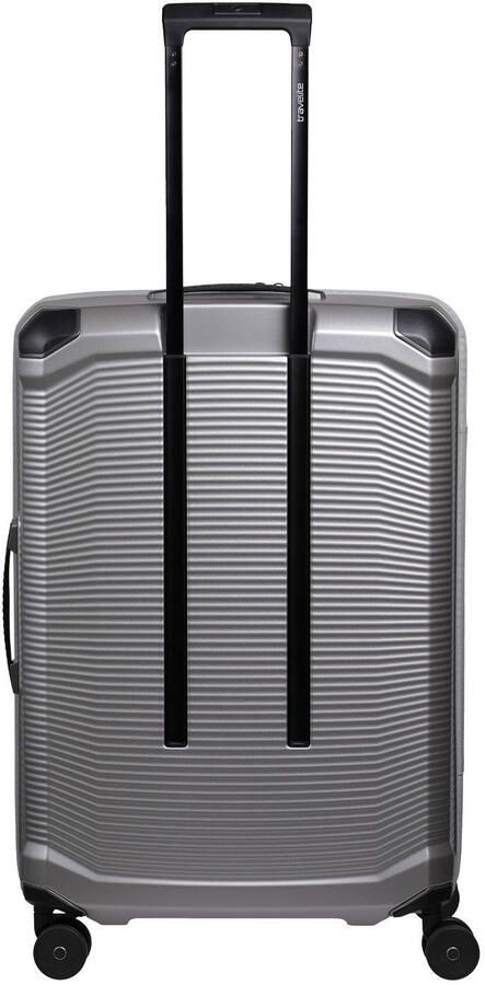 Travelite koffer 76 cm zilverkleurig