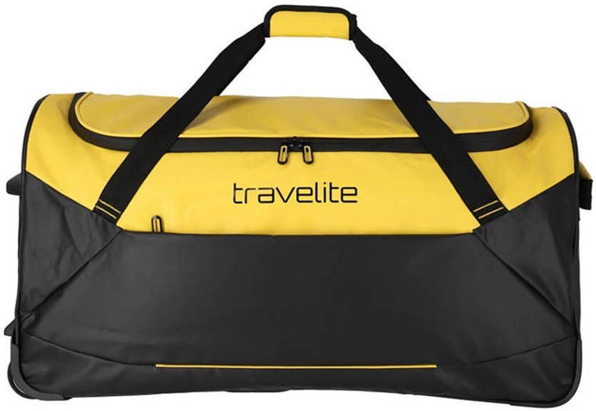 Travelite reistas Basics Trolley geel zwart - Foto 3