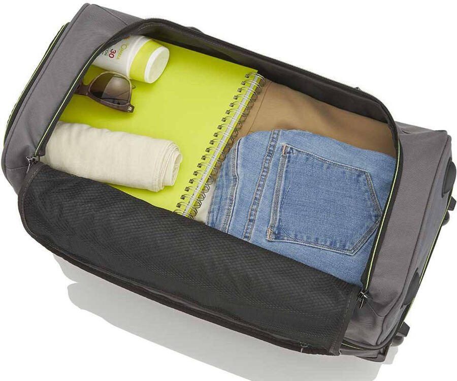 Travelite reistas Basics Wheeled Duffle 55 cm. zwart - Foto 2