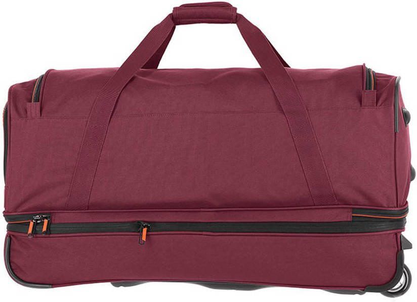 Travelite reistas Basics Wheeled Duffle 70 cm. Expandable donkerrood - Foto 3