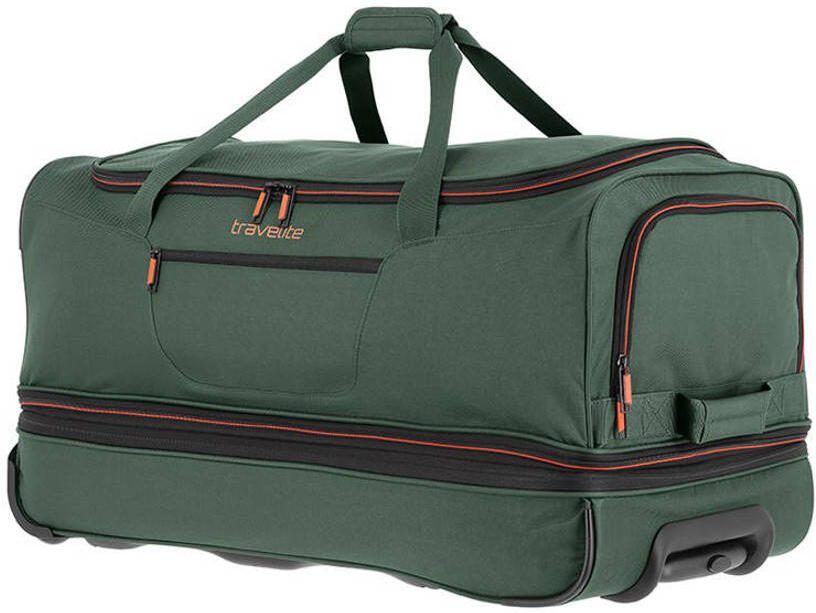 Travelite reistas Basics Wheeled Duffle 70 cm. Expandable groen - Foto 2