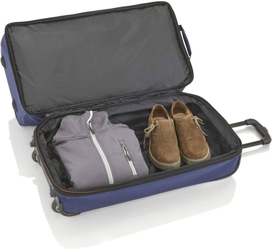 Travelite reistas Basics Wheeled Duffle 70 cm. grijs - Foto 3