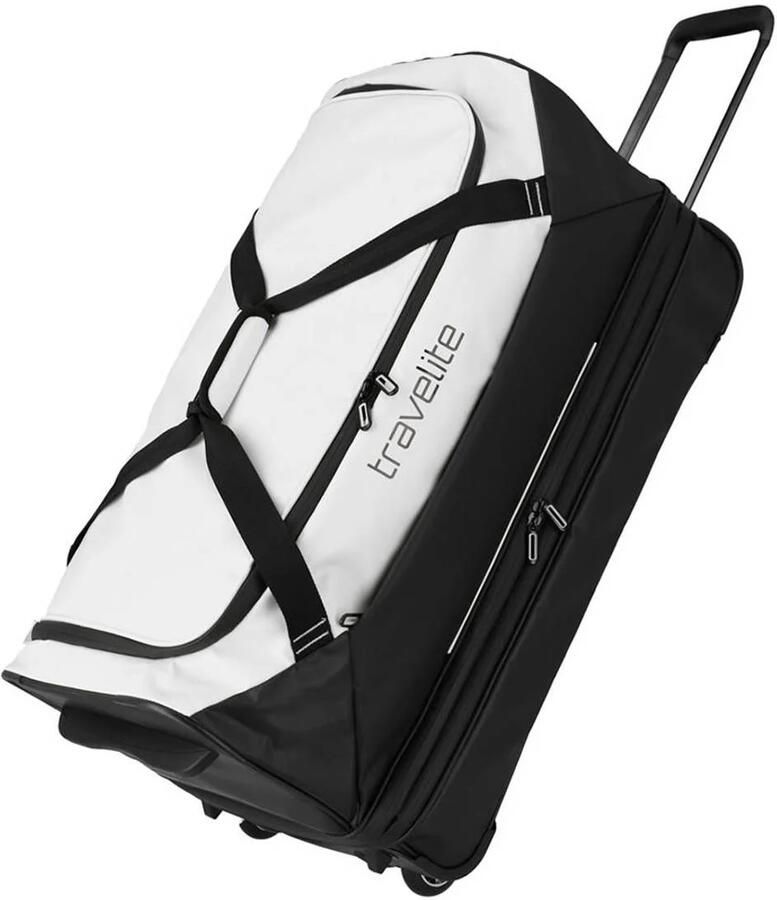 Travelite reistas Basics Wheeled Duffle 70 cm. wit zwart