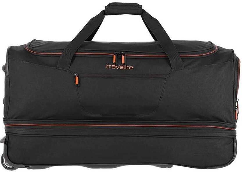 Travelite reistas Basics Wheeled Duffle 70 cm. zwart blauw - Foto 3