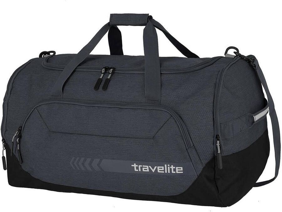 Travelite Reistas KICK OFF verschillende maten en kleuren Reisbagage sporttas vrijetijdstas met opsteekfunctie