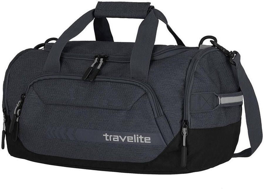 Travelite Reistas KICK OFF verschillende maten en kleuren Reisbagage sporttas vrijetijdstas met opsteekfunctie