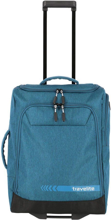 Travelite reistas Kick Off Wheeled Duffle S blauw