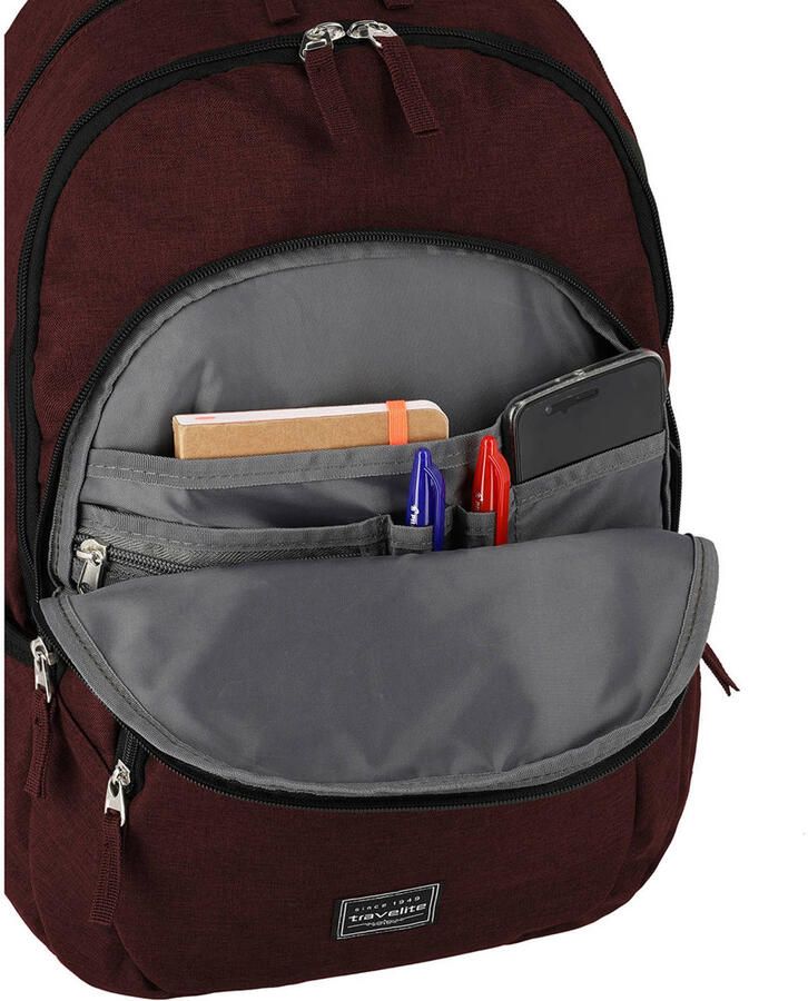 Travelite Laptoprugzak BASICS Melange Vrijetijds rugzak werk rugzak school rugzak reis rugzak - Foto 2