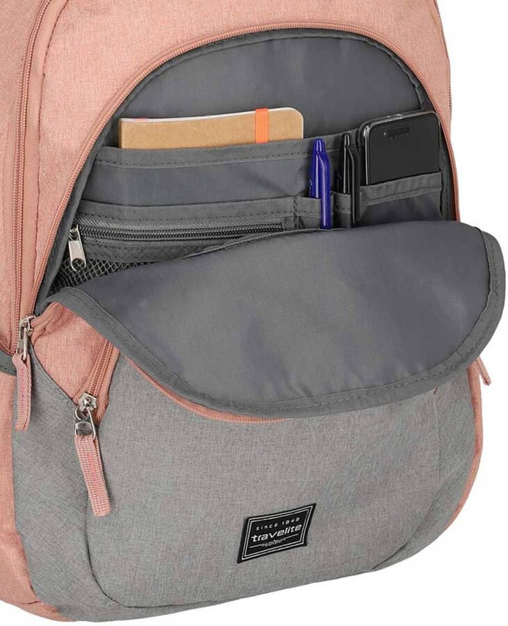 Travelite Laptoprugzak BASICS Melange Vrijetijds rugzak werk rugzak school rugzak reis rugzak