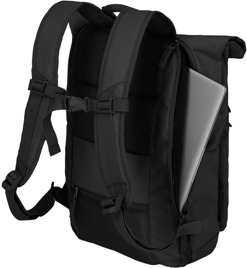 Travelite Vrijetijdsrugzak BASICS Rollup Rugzak Werkrugzak sportrugzak reiserugzak schoolrugzak