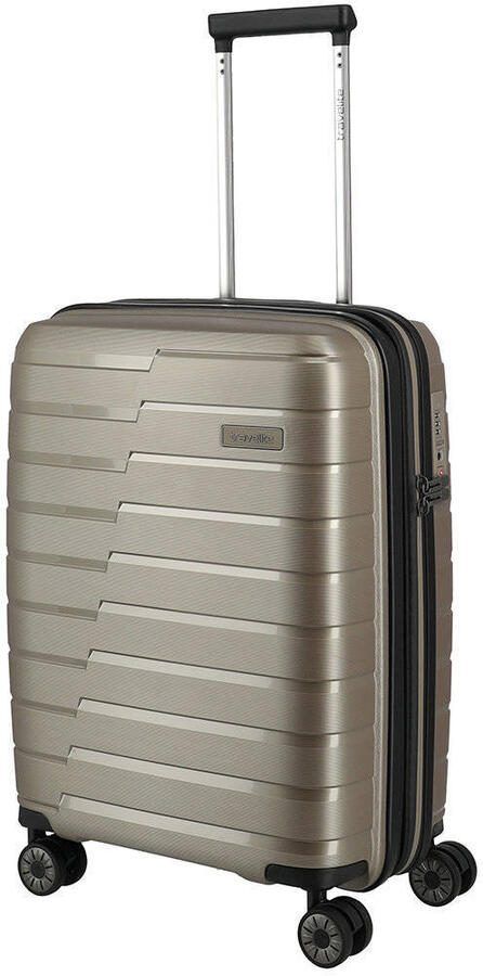 Travelite trolley Air Base 55 cm. Expandable lichtbruin - Foto 3