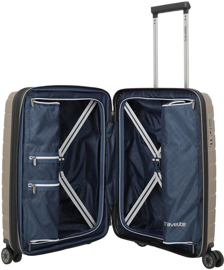 Travelite trolley Air Base 55 cm. Expandable lichtbruin - Foto 2
