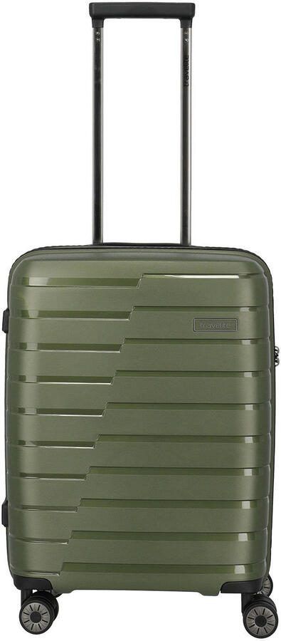 Travelite trolley Air Base 55 cm. olijfgroen
