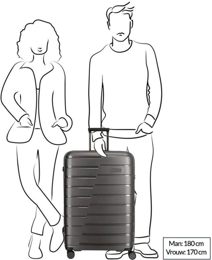 Travelite trolley Air Base 77 cm. grijs - Foto 2