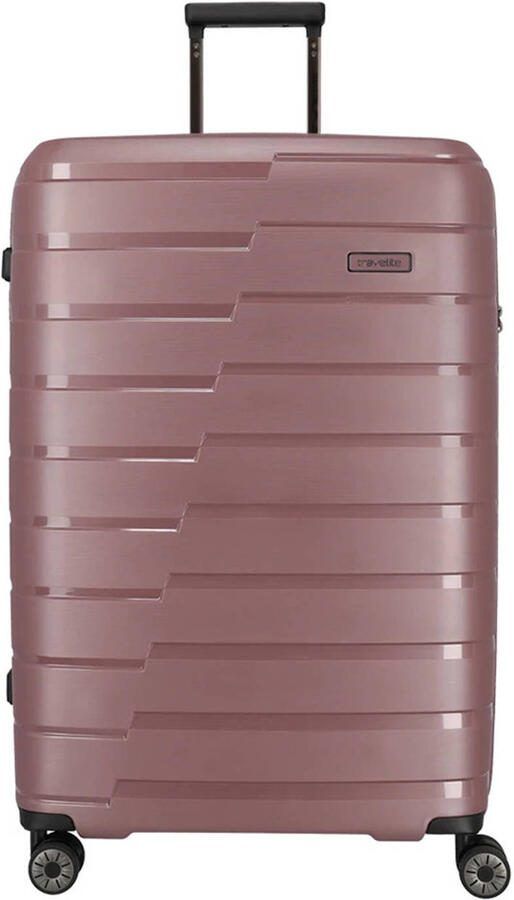 Travelite trolley Air Base 77 cm. roze