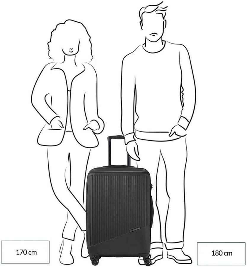 Travelite trolley Bali 67 cm. wit - Foto 2