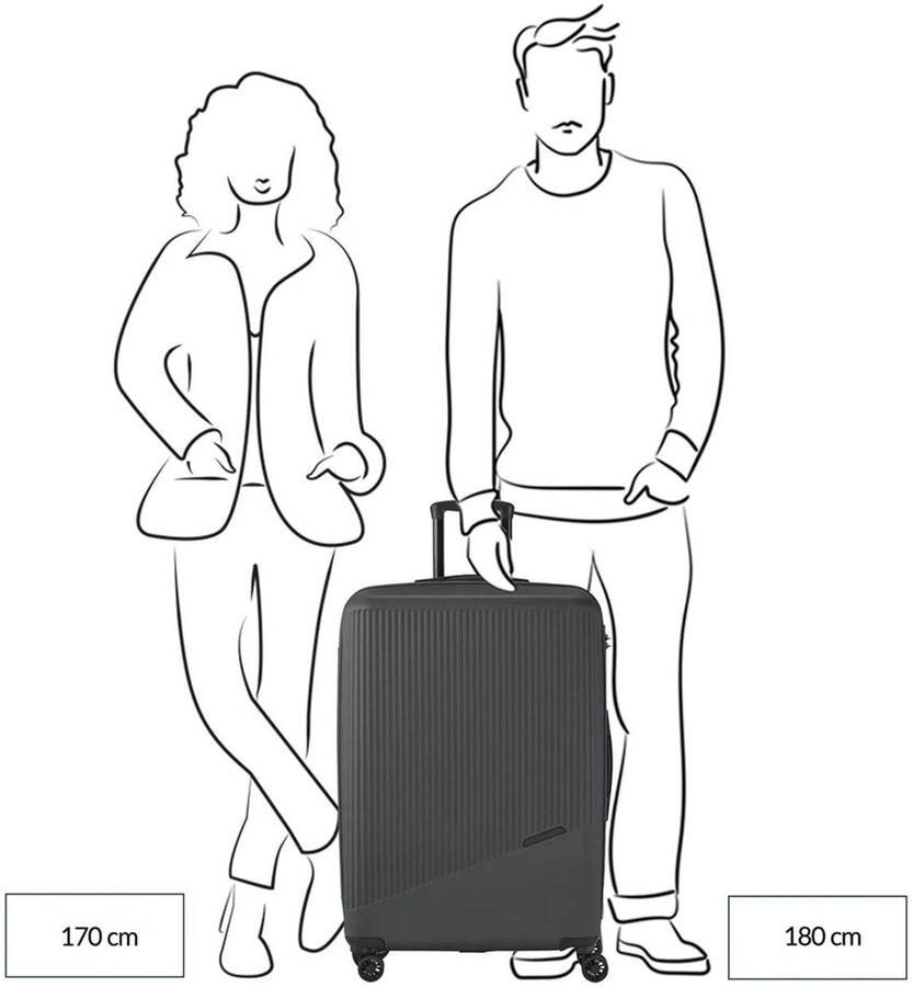 Travelite trolley Bali 77 cm. wit - Foto 2